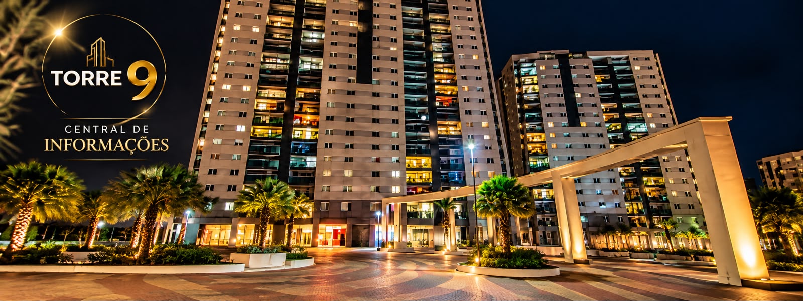 Reserva Parque Clube à noite